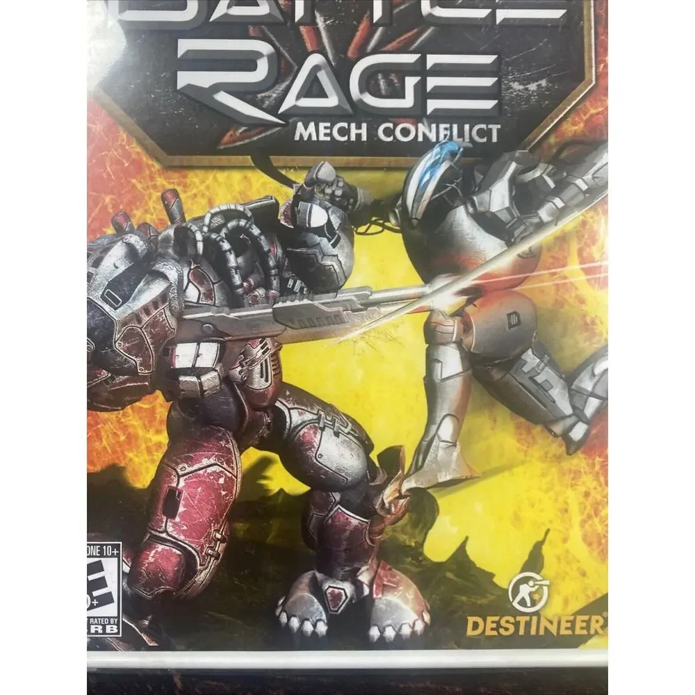 Battle Rage: Mech Conflict (Nintendo Wii, 2009) BRAND NEW Factory Sealed
